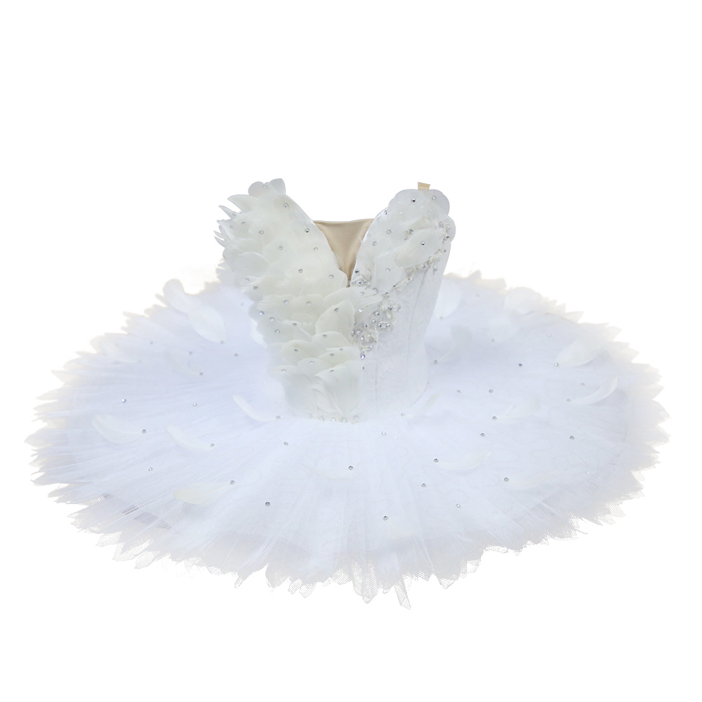 Fitdance Diamond Sequin White Feather Ballet