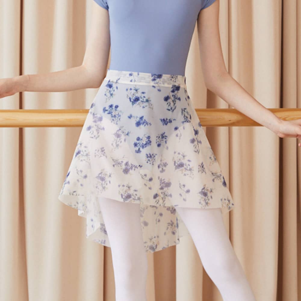 Fitdance plesna haljina s cvijetom grožđa B9009
