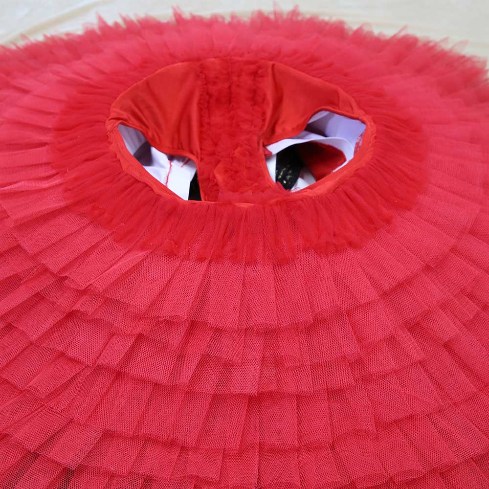 古典的なドンキホーテ バレエ衣装赤いチュチュ