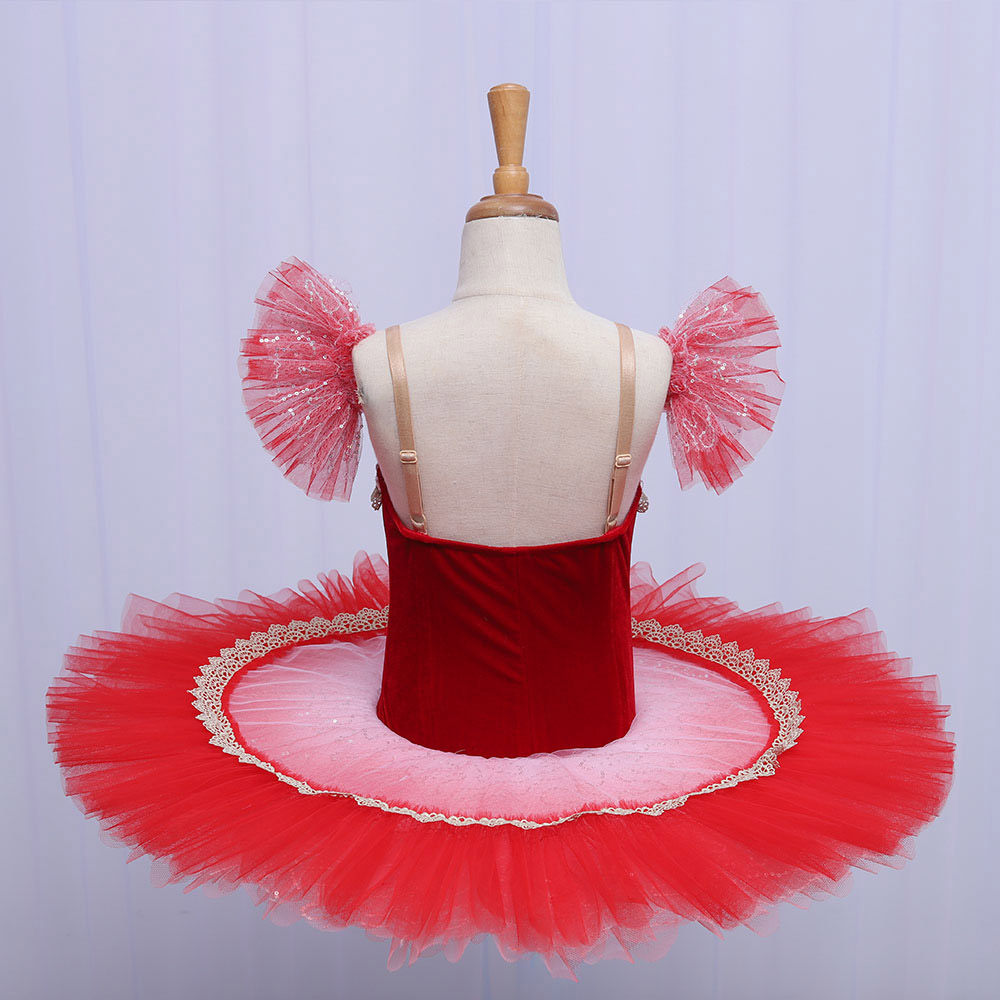 Fitdance Red Sequined Tulle Ballet