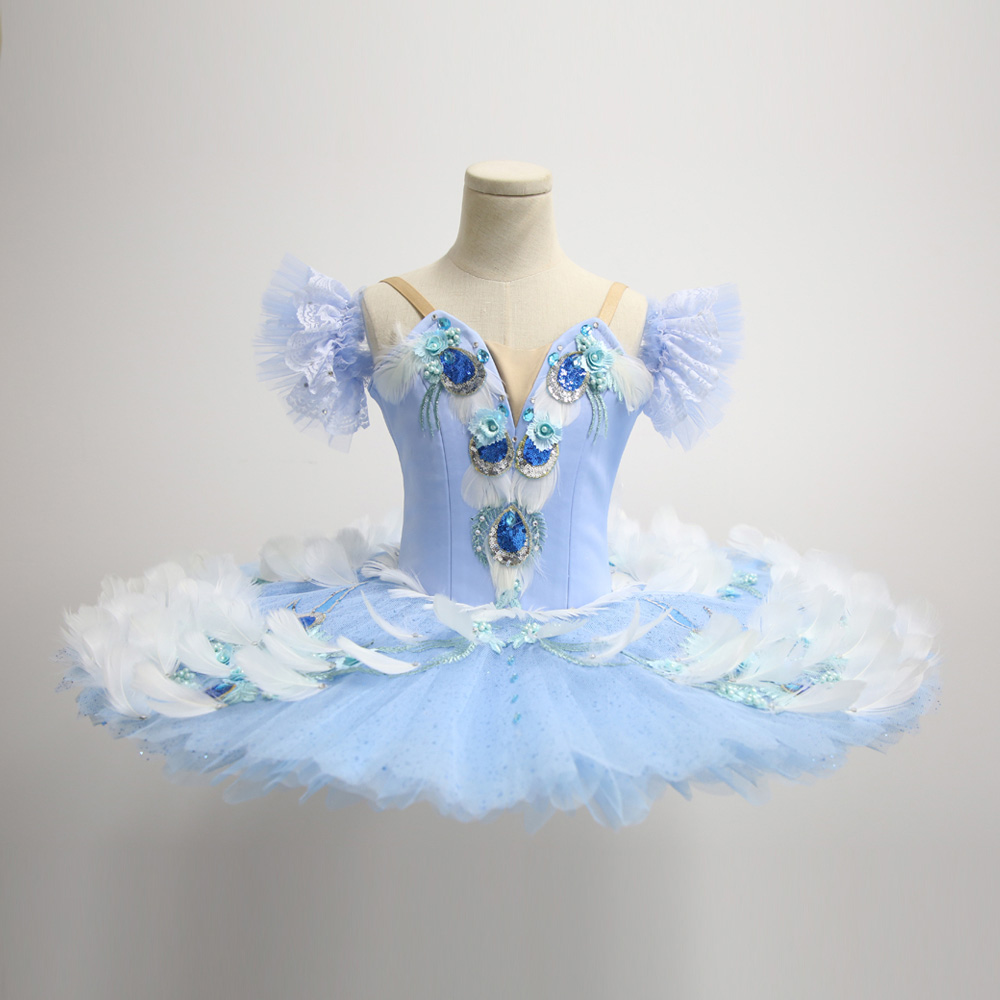Fitdance Blue Bird White Feather Ballet