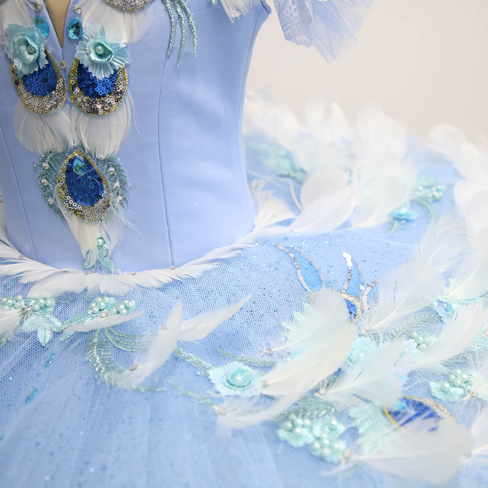 Fitdance Blue Bird White Feather Ballet