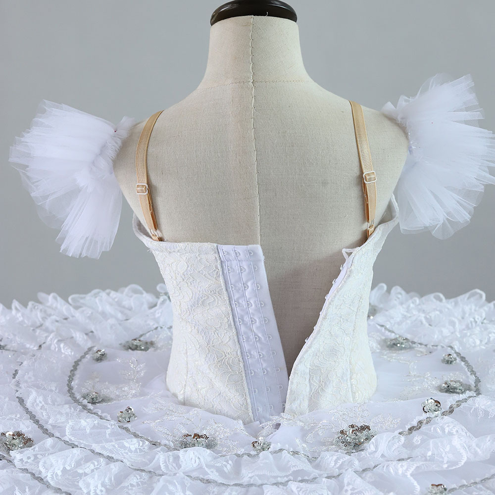 Fitdance Sequined Flower White Ballet