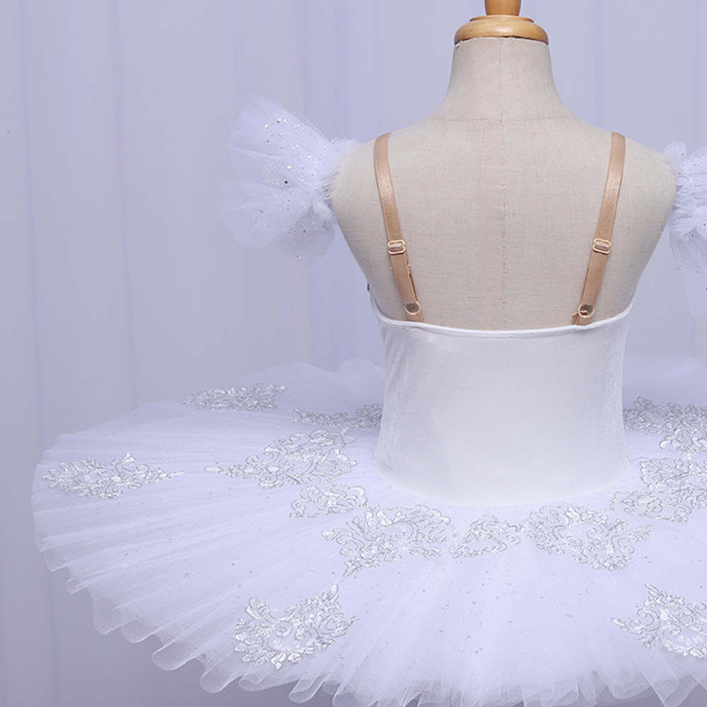 Fitdance Silver Pattern Pure White Ballet