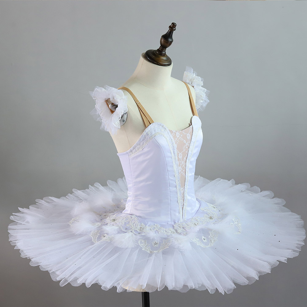 Fitdance White Flower Feather Ballet