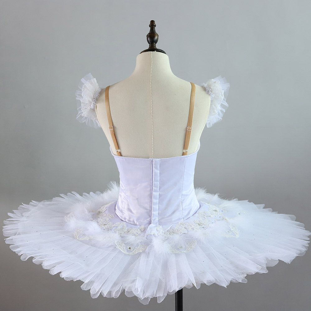 Fitdance White Flower Feather Ballet