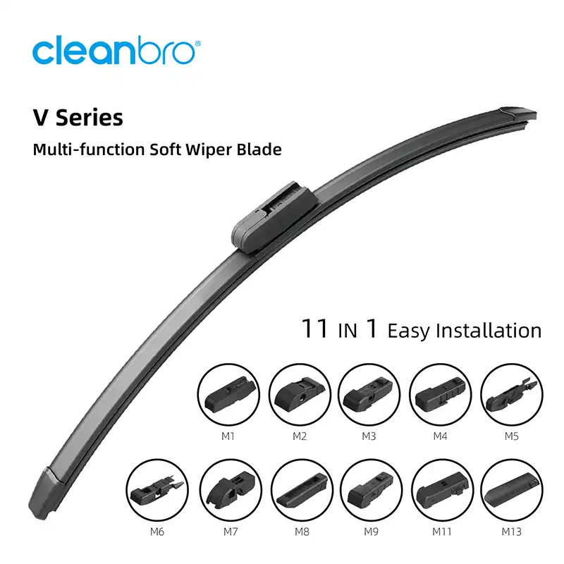 Multi-function Windshield Soft Wiper Blade