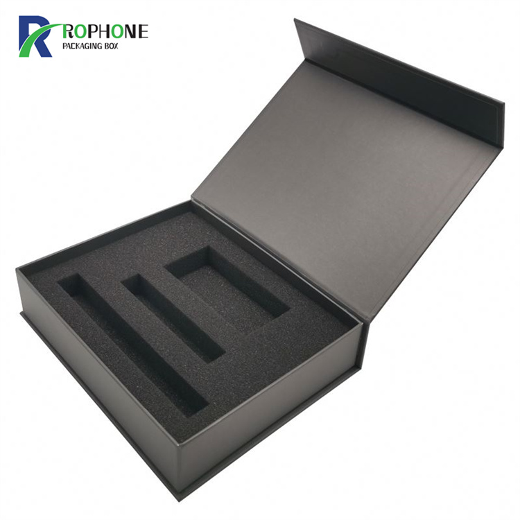 How to design a beautiful black magnetic gift box for holiday gifts
