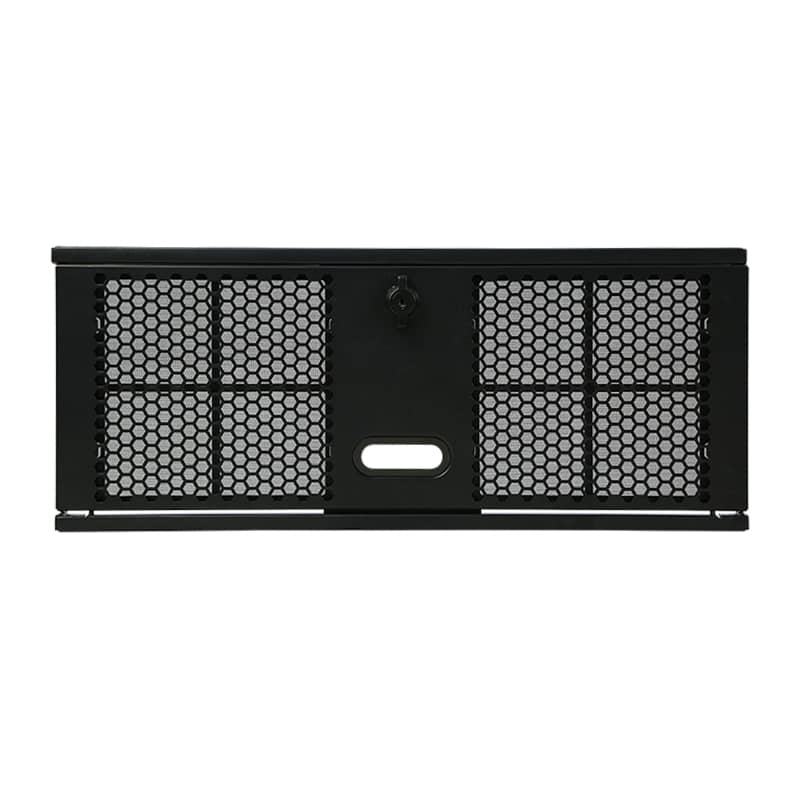 Front panel with mesh