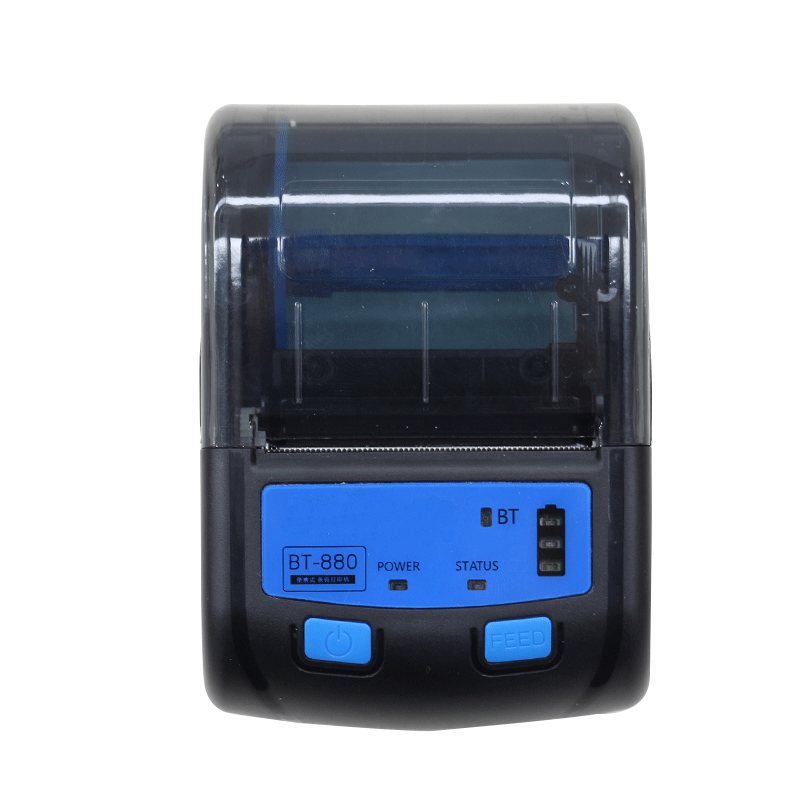 Mini bluetooth barcode printer