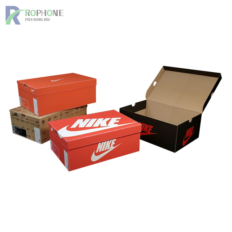 Shoe packaging box
