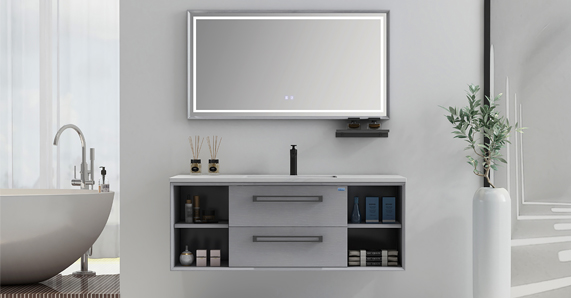 What is the most popular solid wood bathroom vanity in 2021?