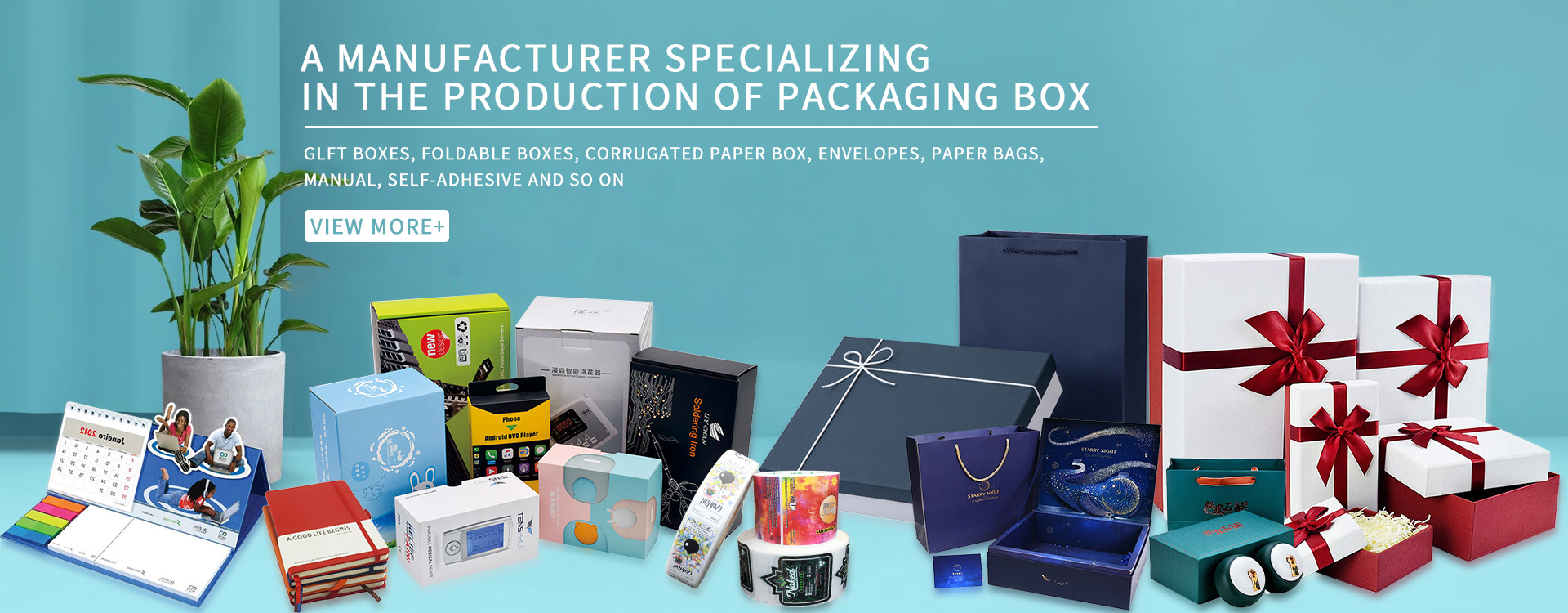 A manufacturer specializing in the production o f packaging box