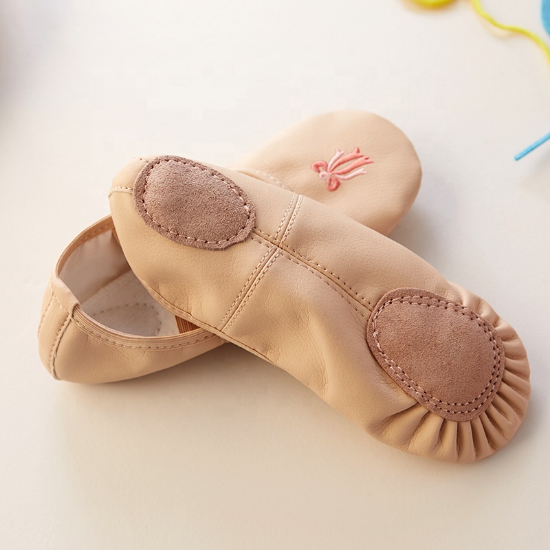Pu Leather Ballet Shoes