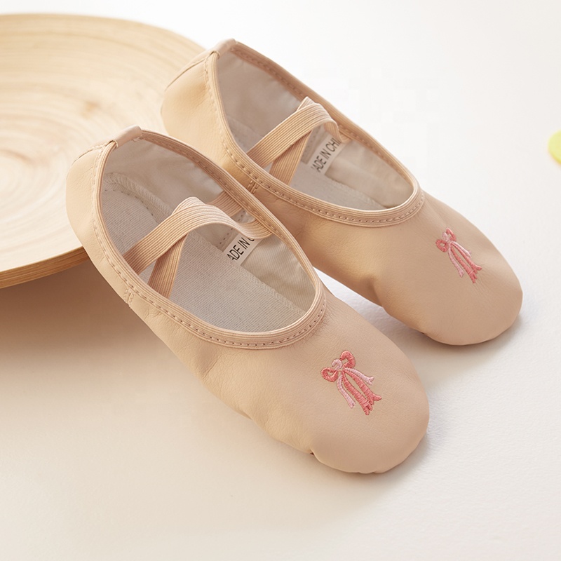 Pu Leather Ballet Shoes