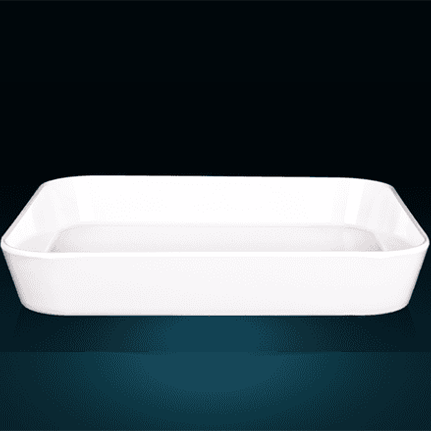 square vegetable plate