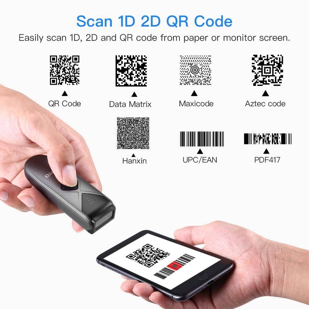 Wearable barcode scanner
