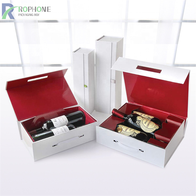 wine boxes with window