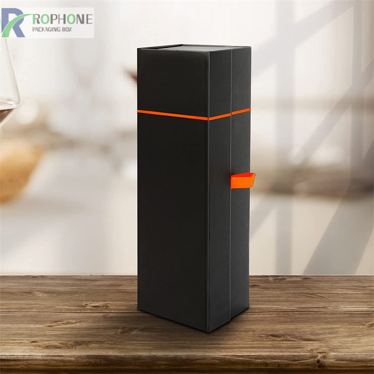 How to design a high-end red wine gift box? Thereby improving the overall grade of the product