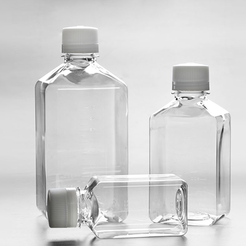 Material characteristics of media bottles