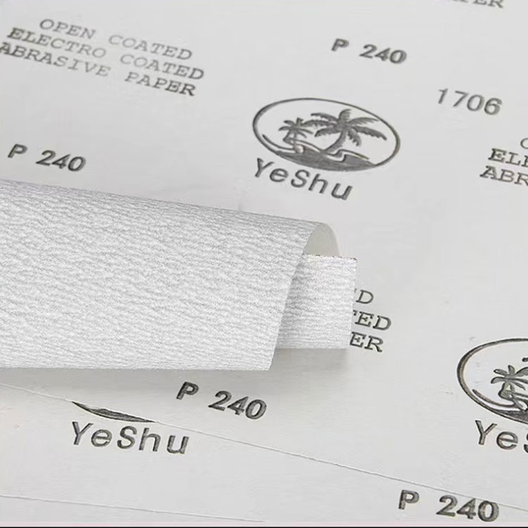 China Yeishu Dry abrasive paper Manufacturers and Factory Price List HuiZhou CLX Abrasive
